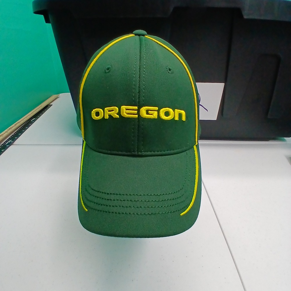 Oregon Ducks OSFM Green Yellow Embroidered Hat Cap Gropcore Fan Gear PNW UO